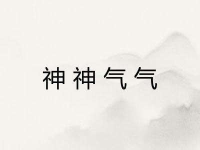神神气气