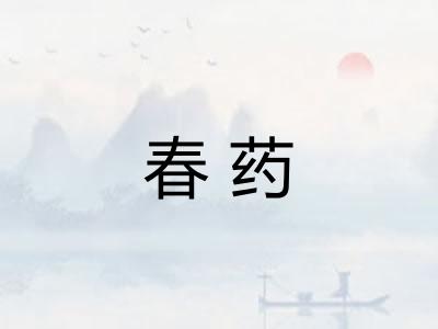 春药
