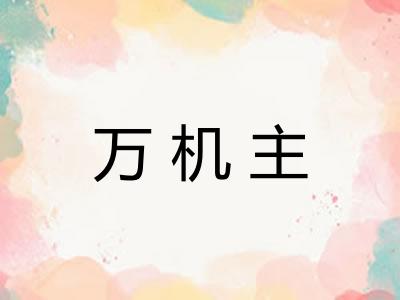 万机主