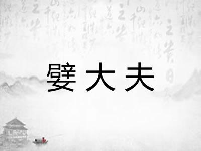 嬖大夫