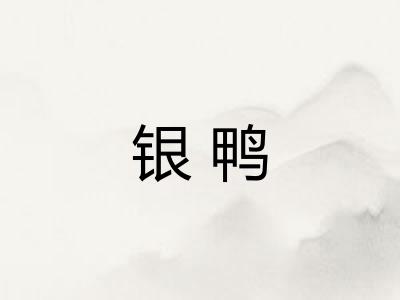 银鸭