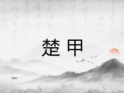 楚甲