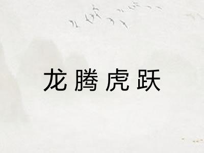 龙腾虎跃