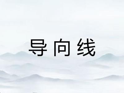 导向线