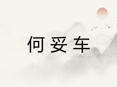 何妥车