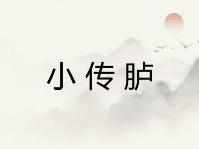 小传胪