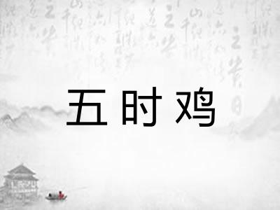 五时鸡