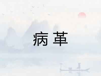 病革 病革