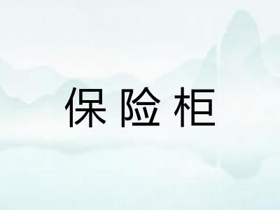 保险柜