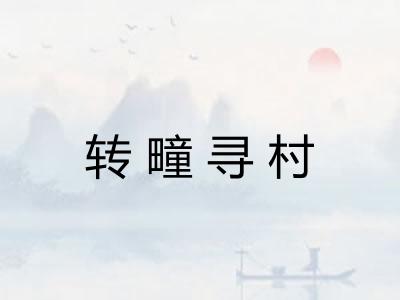 转疃寻村