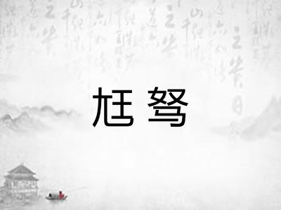 尪驽