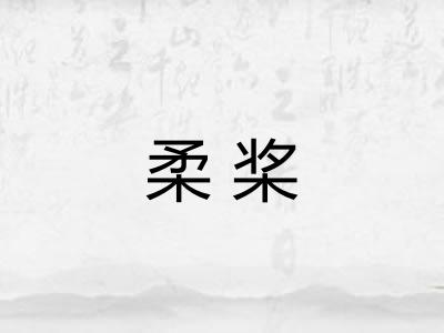 柔桨