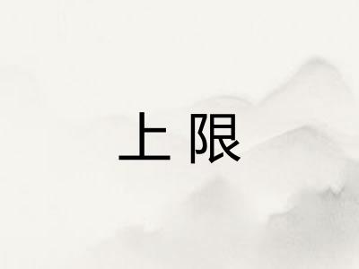 上限