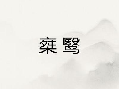 椉鹥