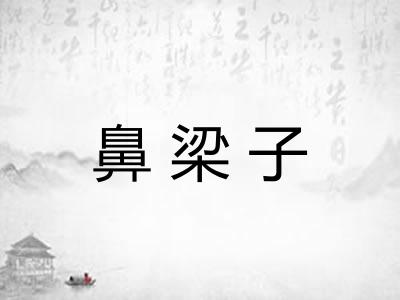 鼻梁子
