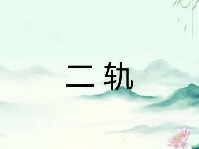 二轨