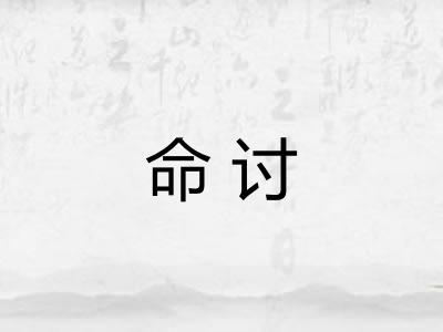 命讨
