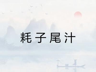 耗子尾汁
