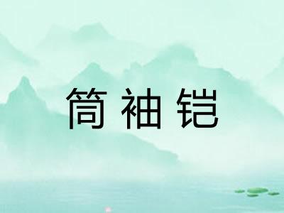 筒袖铠