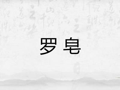 罗皂