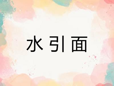 水引面
